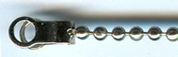 Ball chain end /  fixxing clip