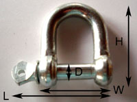 D Shackle  by Abacon